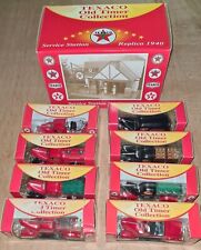 Texaco Old Timer Collection Gas Station 1940 + Full set of 8 vehicles -All Boxed