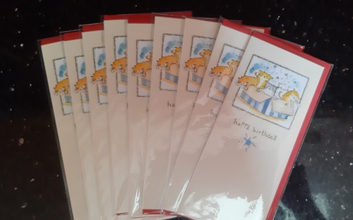 Birthday cards cat - cards., x