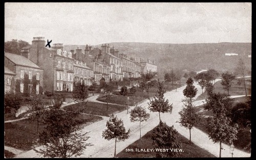 Ilkley west view printed - ilkley.,
