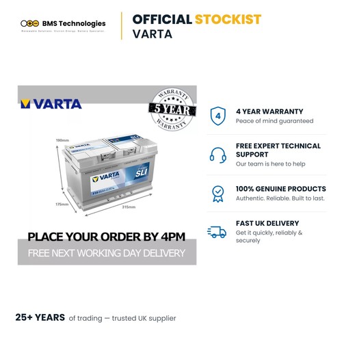 F19 car battery 12v varta - f19,