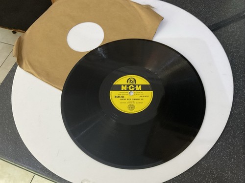 78rpm shellac record mgm - 78,