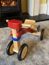Wooden Ride On Toy Trike for