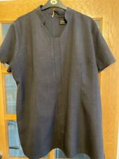 Ladies "GEAR" Grey Salon Beautician Hairdressing Top. Size 26