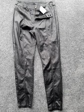 SIZE 16 QUIZ Pvc STRETCH TROUSERS, NEW WITH TAGS