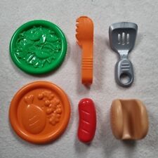 Leapfrog BBQ Spare Replacement Parts Utensils Plate Hot Dog Bun Cooking Kids
