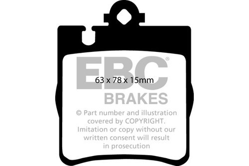Ebc greenstuff rear brake - greenstuff,