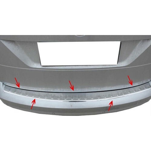 Chrome rear bumper - chrome,