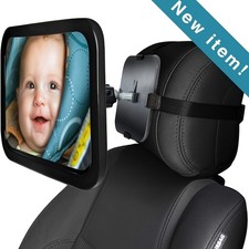 Large Car Baby Rear View Back Seat Mirror Infant Child Toddler Safety Adjustable