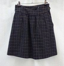 Moloh Black Check Skirt 100%
