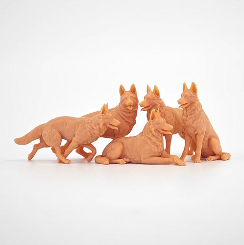 35 german shepherd - 1/18,