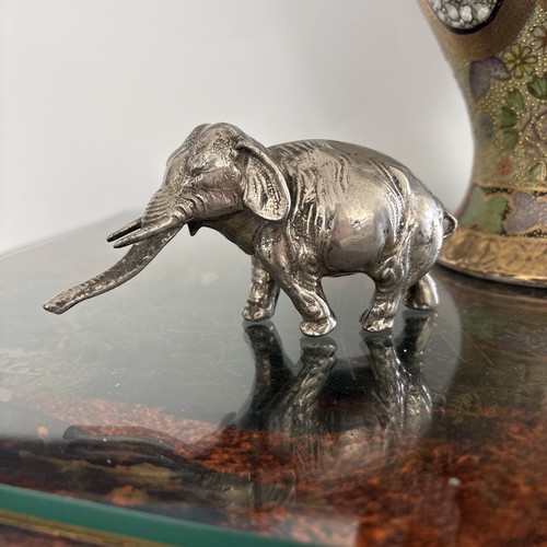Chinese export silver bronzed - silver,