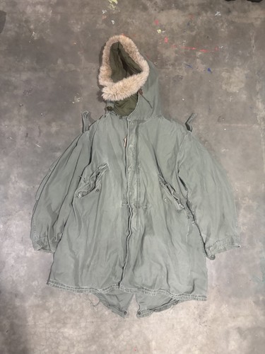 Vintage army m51 fishtail - vintage,