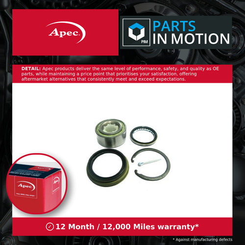 Wheel bearing kit fits toyota - kit,