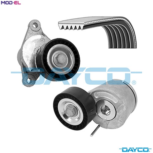 Vribbed belt set kpv337 - set, for