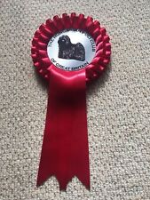The Hungarian puli club Of Great Britain rosette Ribbon