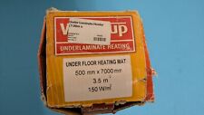 warmup underfloor heating mat 500mm X 700mm  150watt New Free Post