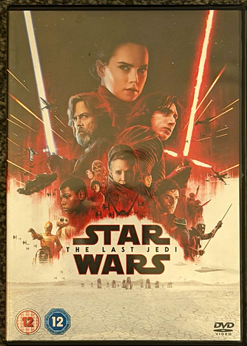 Star wars the last - jedi, dvd