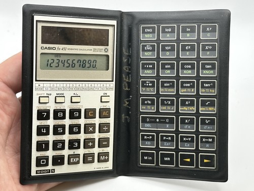 Vintage casio fx 451m - ⭐️,