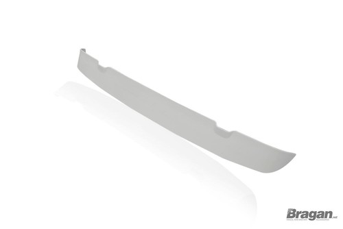 Rear roof spoiler with hinges - roof,