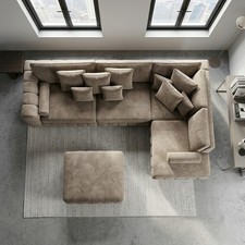 Lilly Chaise Sofa - mink