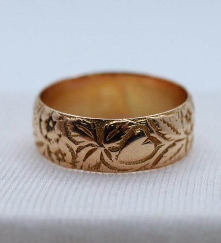 18ct yellow gold heart flower - yellow, heart,
