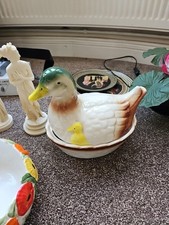 Vintage Duck Egg Holder 1950s