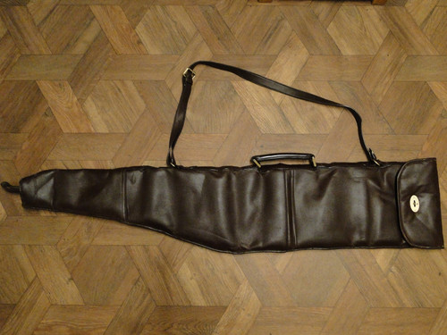 Faux leather fleece - leather, lined