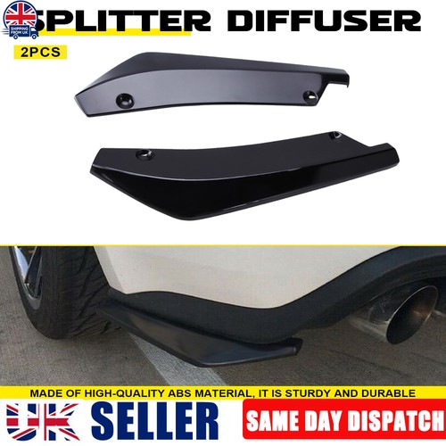 Rear bumper lip wrap - lip, angle