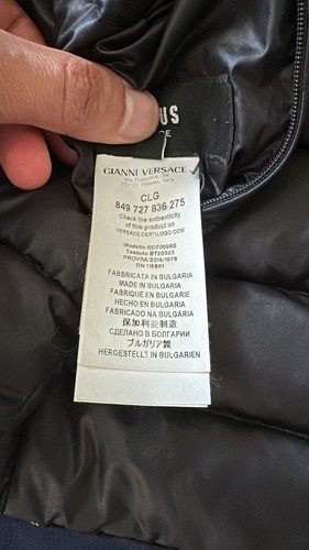Versace reversible bomber - reversible,