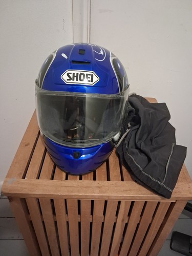 Shoei blue full face - full,