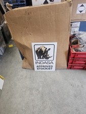 Indasa Abrasives Approved Stockists Sign Metal