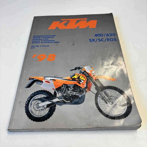 Ktm 400 620 egs 1998 - ktm, 400/620