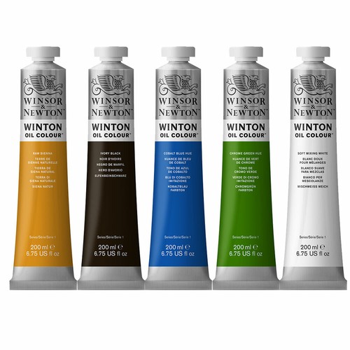 Winsor newton winton oil paint - newton,