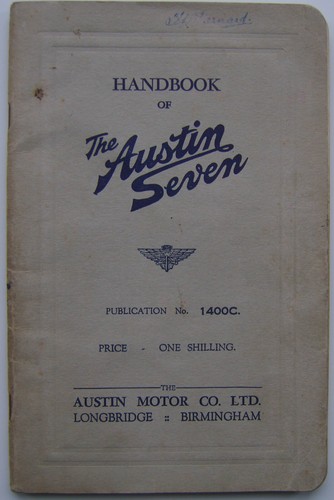 Austin seven original - 7,