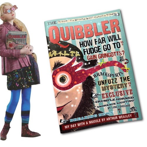 The quibbler magazine harry - the,