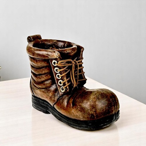 Vintage boot planter rustic - vintage,