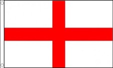 ST GEORGE CROSS FLAG 5' x 3' English Saint Georges Day England Football