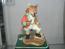 VILLEROY & BOCH PICNIC AT FOXWOOD TALES FIGURE SQUIRE FOX FT10 IN ORIGINAL TIN 