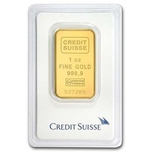 1 oz Credit Suisse Gold Bar