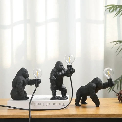 Gorilla table lamp - gorilla,