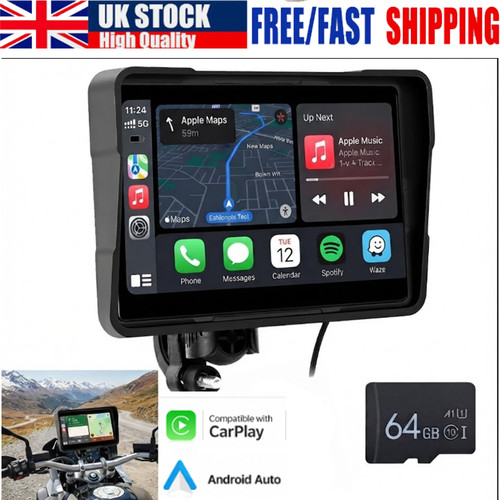 Motorcycle sat nav wireless - 5",