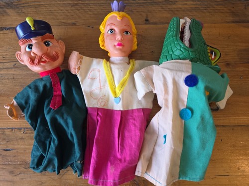 Punch and judy vintage rubber - and,