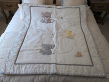 Mothercare Teddy's Toy Box Quilt for Cot/Cot Bed, 100cm X 120cm, 4 Tog