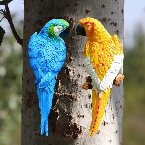 Pieces parrot figurines - pieces,