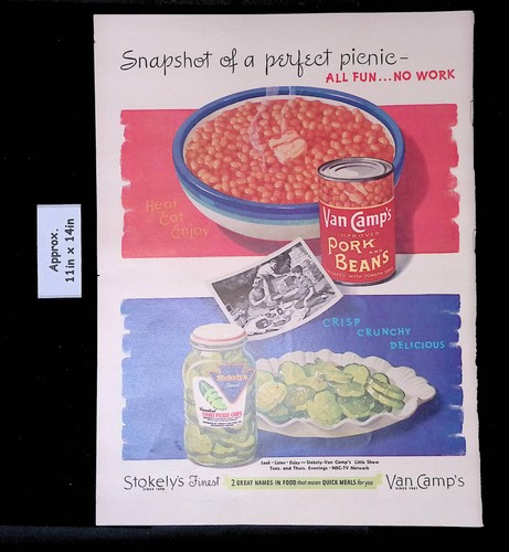 1951 van camp pork - 1951, beans