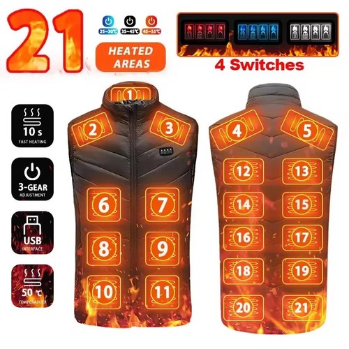 Usb electric heated - usb, vest
