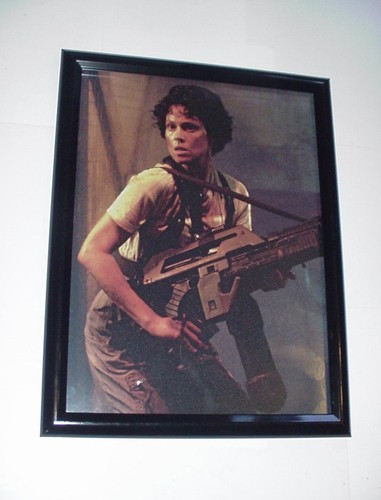Aliens poster framed - #44,