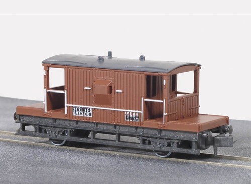 28b peco gauge brake van - peco, n
