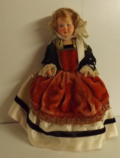 Vintage costume doll - France