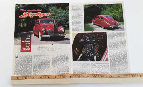 1939 lincoln zephyr 12 - zephyr, v-12